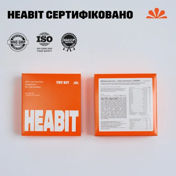 Heabit Try Kit + Пляшка
