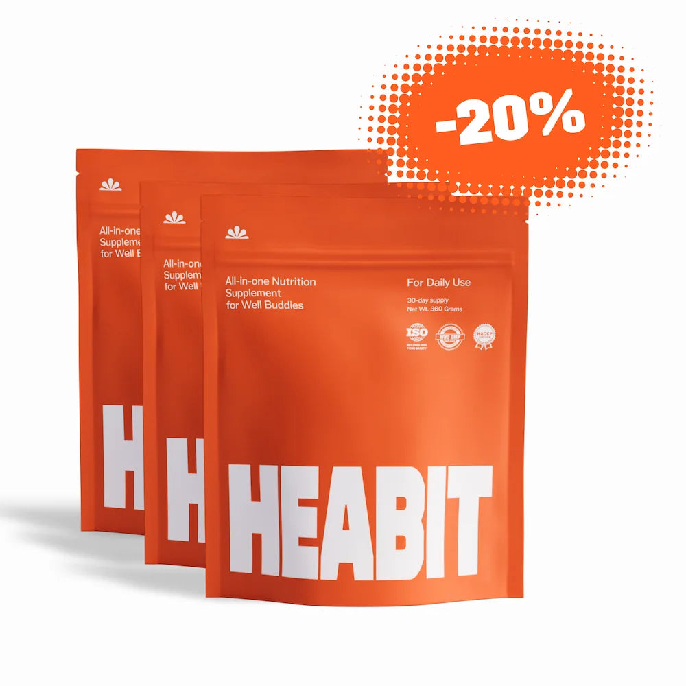 Heabit Daily на 3 місяці