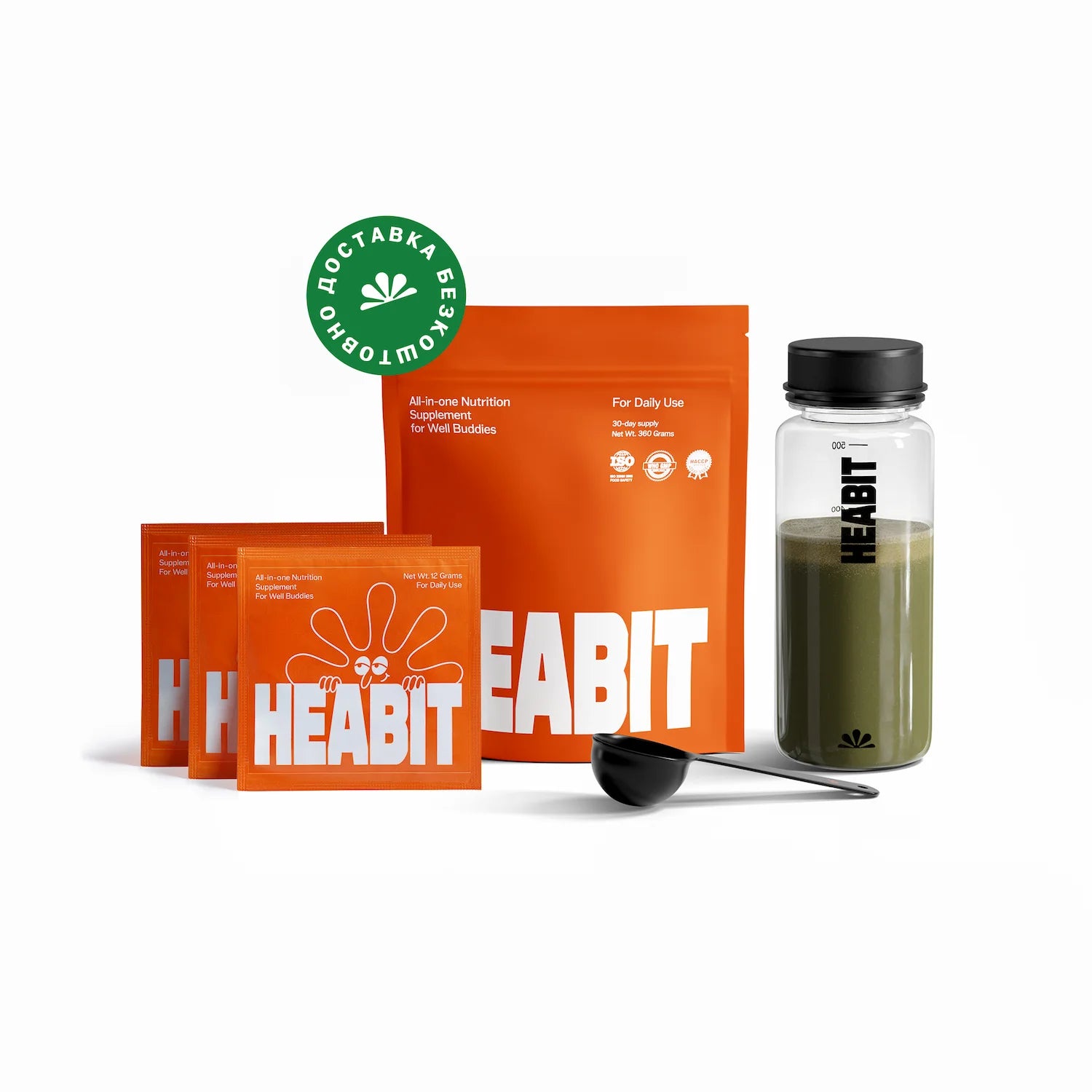 Heabit Start Kit + 3 саше to go